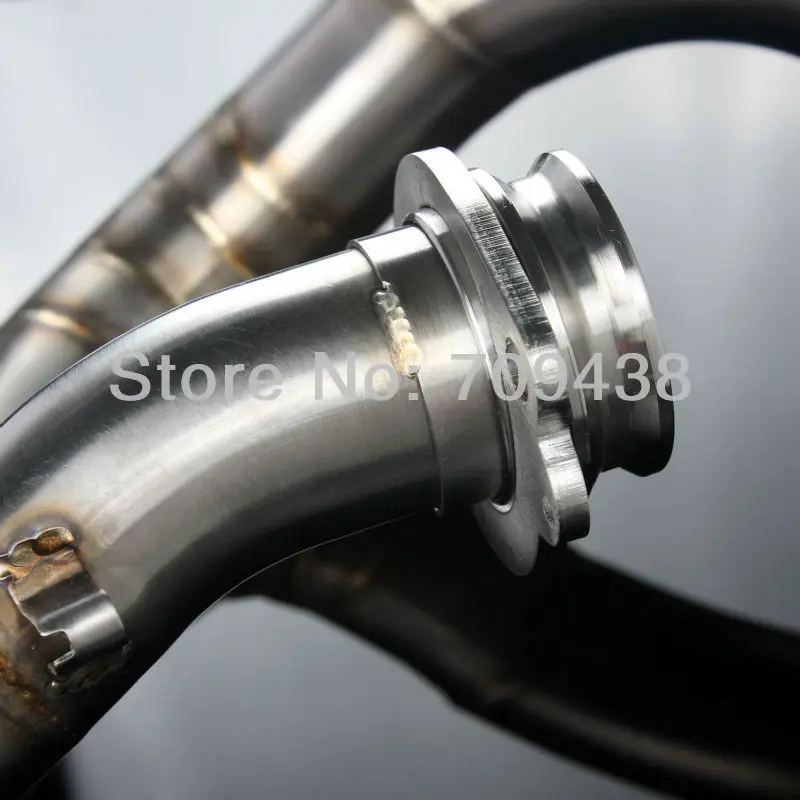 New T.I.G Welding T304 Stainless Steel Motocross Head Pipe Exhaust Header For HONDA CRF450R CRF 450 R 09-12 2009 2010 2011 2012 |