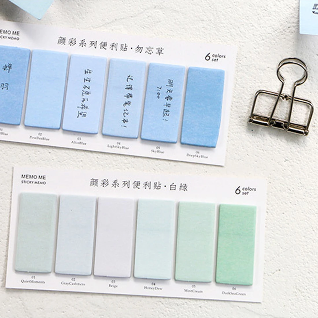6 Colors Set Sticky Notes Memo Pad Index Sticker Bookmark Page Flag Sticker School Office Stationery Supplies
6 Colors Set Sticky Notes Memo Pad Index Sticker Bookmark Page Flag Sticker School Office Stationery Supplies