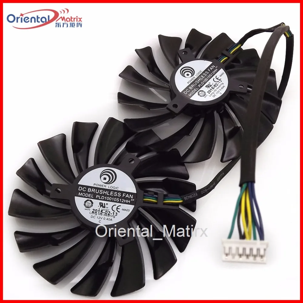 Free Shipping 2pcs/lot PLD10010S12HH 12V 0.40A 95mm For MSI GTX970 GTX980 GTX980Ti Graphics Card Cooler Cooling Fan
Free Shipping 2pcs/lot PLD10010S12HH 12V 0.40A 95mm For MSI GTX970 GTX980 GTX980Ti Graphics Card Cooler Cooling Fan