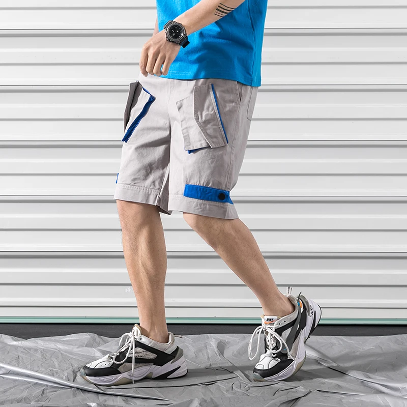 2019 Summer Style Patchwork Multi Pockets Cargo Baggy Shorts Strap Buckle Casual Short Pants Trousers Male LBZ92
2019 Summer Style Patchwork Multi Pockets Cargo Baggy Shorts Strap Buckle Casual Short Pants Trousers Male LBZ92