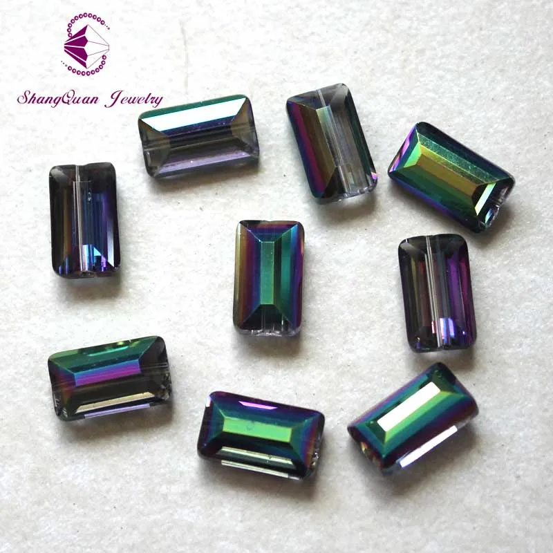 Shangquan Faceted Austrian crystal beads 6x12mm 8x14mm 10x16mm High quality glass Loose beads for Jewelry making DIY
Shangquan Faceted Austrian crystal beads 6x12mm 8x14mm 10x16mm High quality glass Loose beads for Jewelry making DIY