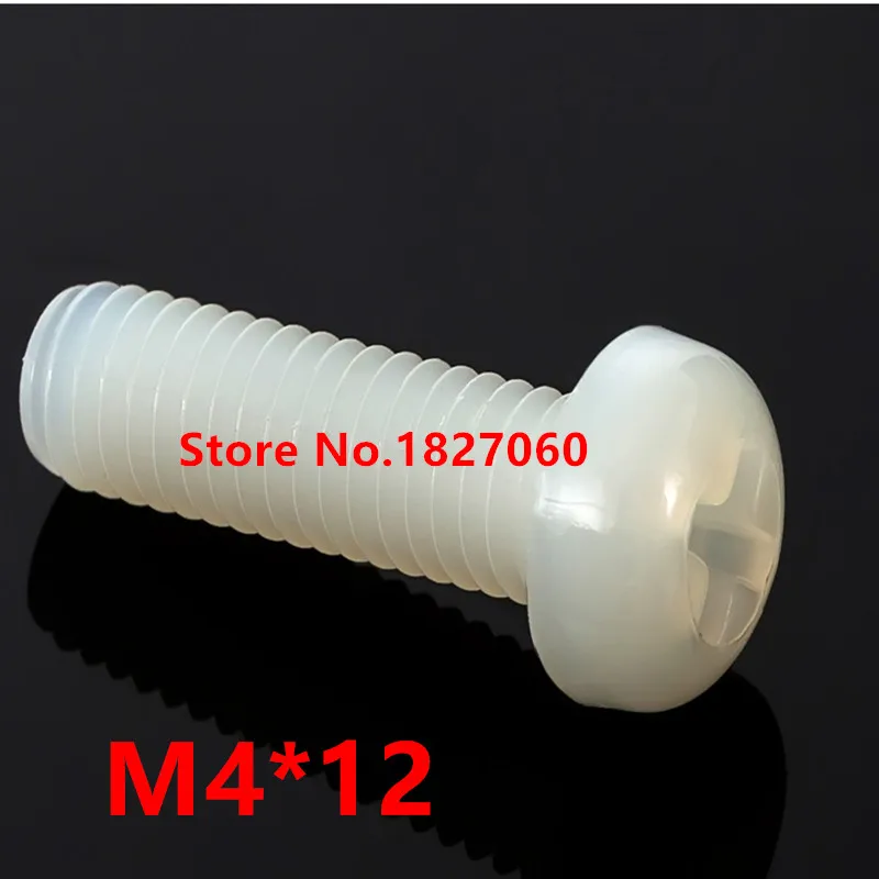 1000pcs M4*12 Plastic Nylon Round Pan Phillips Head Machine Screw Bolts M4 Hex Nuts
1000pcs M4*12 Plastic Nylon Round Pan Phillips Head Machine Screw Bolts M4 Hex Nuts
