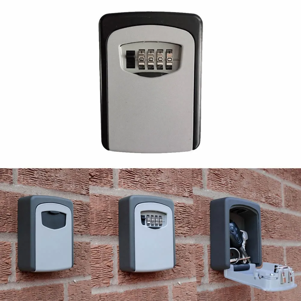Aluminum Key Storage Lock Box Door hardware key safe Wall-Mounted Key Storage Box Combination lock Security Organizer Box
Aluminum Key Storage Lock Box Door hardware key safe Wall-Mounted Key Storage Box Combination lock Security Organizer Box