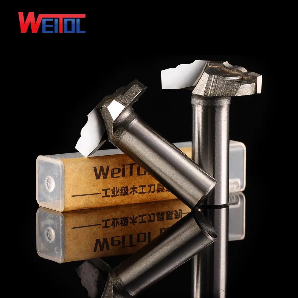 Weitol 1 шт. 1/2 дюйма деревообрабатывающий резак двойной фреза для отделки кромки для дерева Карбид Наклонный ланцет резьба бит для различных д...
Weitol 1 шт. 1/2 дюйма деревообрабатывающий резак двойной фреза для отделки кромки для дерева Карбид Наклонный ланцет резьба бит для различных д...