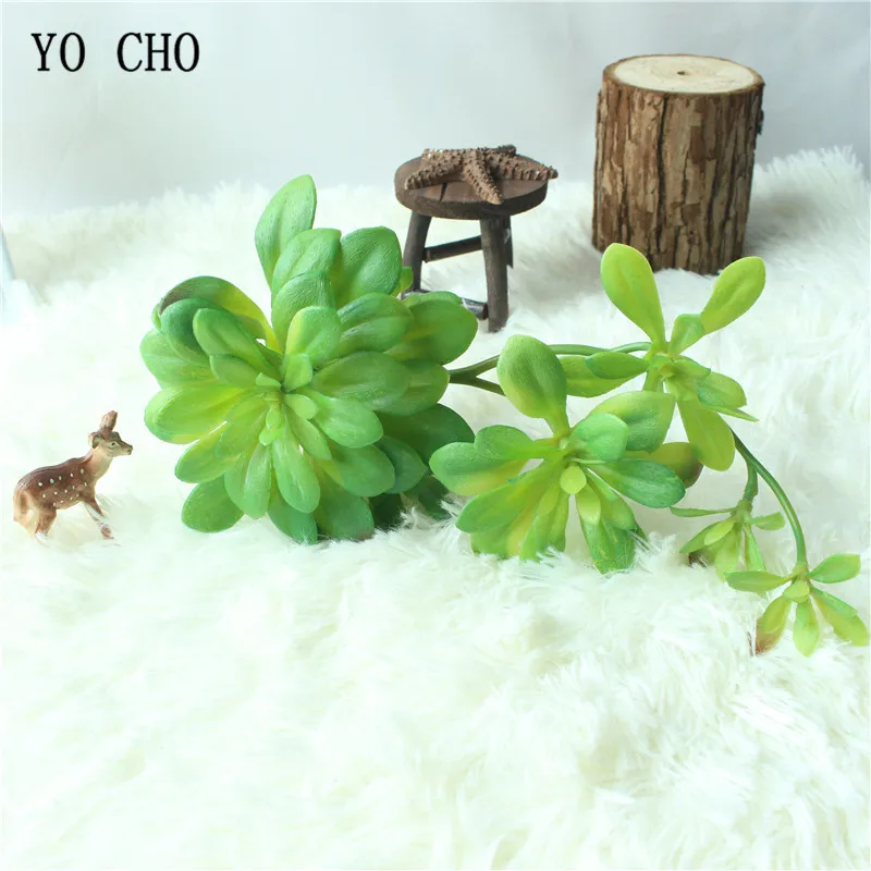 YO CHO 1 шт. Искусственные суккуленты, зеленые листья для сада, украшение для дома, «сделай сам», подвесные суккуленты, растения, декор для офиса
YO CHO 1 шт. Искусственные суккуленты, зеленые листья для сада, украшение для дома, «сделай сам», подвесные суккуленты, растения, декор для офиса