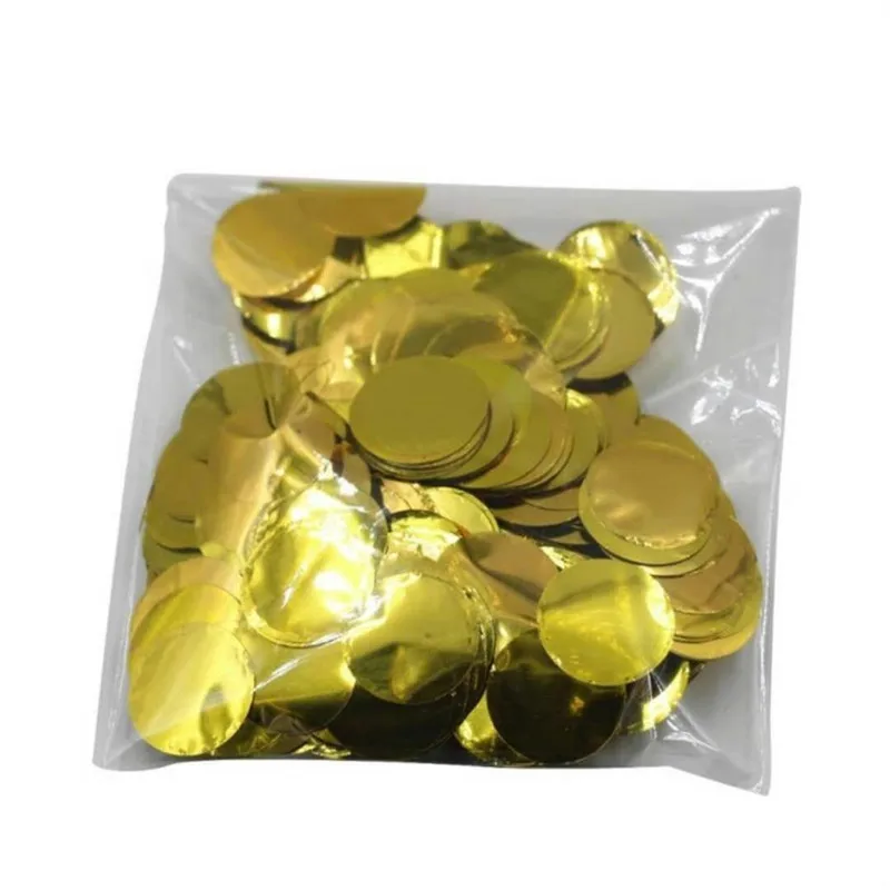 25g 10/15/25mm Round Gold Foil Confetti for DIY Balloons Wedding Throwing Confetti Birthday Baby Shower Party Decoration
25g 10/15/25mm Round Gold Foil Confetti for DIY Balloons Wedding Throwing Confetti Birthday Baby Shower Party Decoration