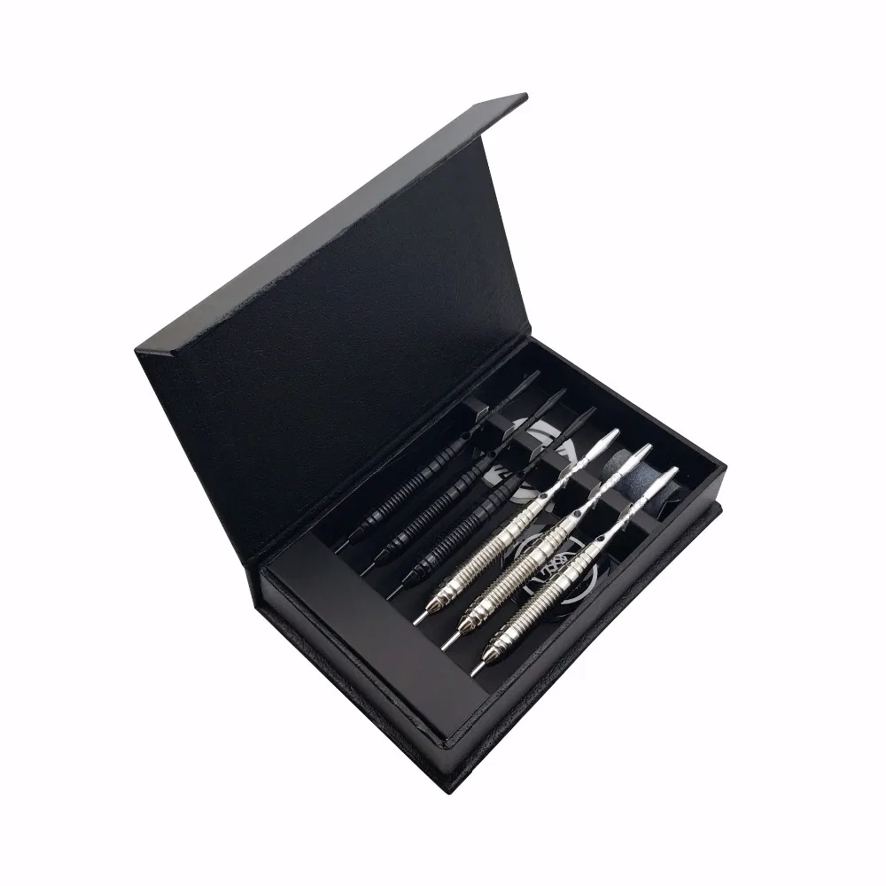 6 pcs Professional Competition Metal Steel Tip 22g Needle Darts Set for Indoor Sports Game
6 pcs Professional Competition Metal Steel Tip 22g Needle Darts Set for Indoor Sports Game