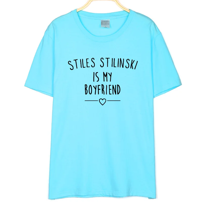 Unisex Lady Girl Top Tees Hipster Stiles Stilinski Is My Boyfriend Letters Printed Shirt Women T Shirt Round Neck Trendy Tee
Unisex Lady Girl Top Tees Hipster Stiles Stilinski Is My Boyfriend Letters Printed Shirt Women T Shirt Round Neck Trendy Tee