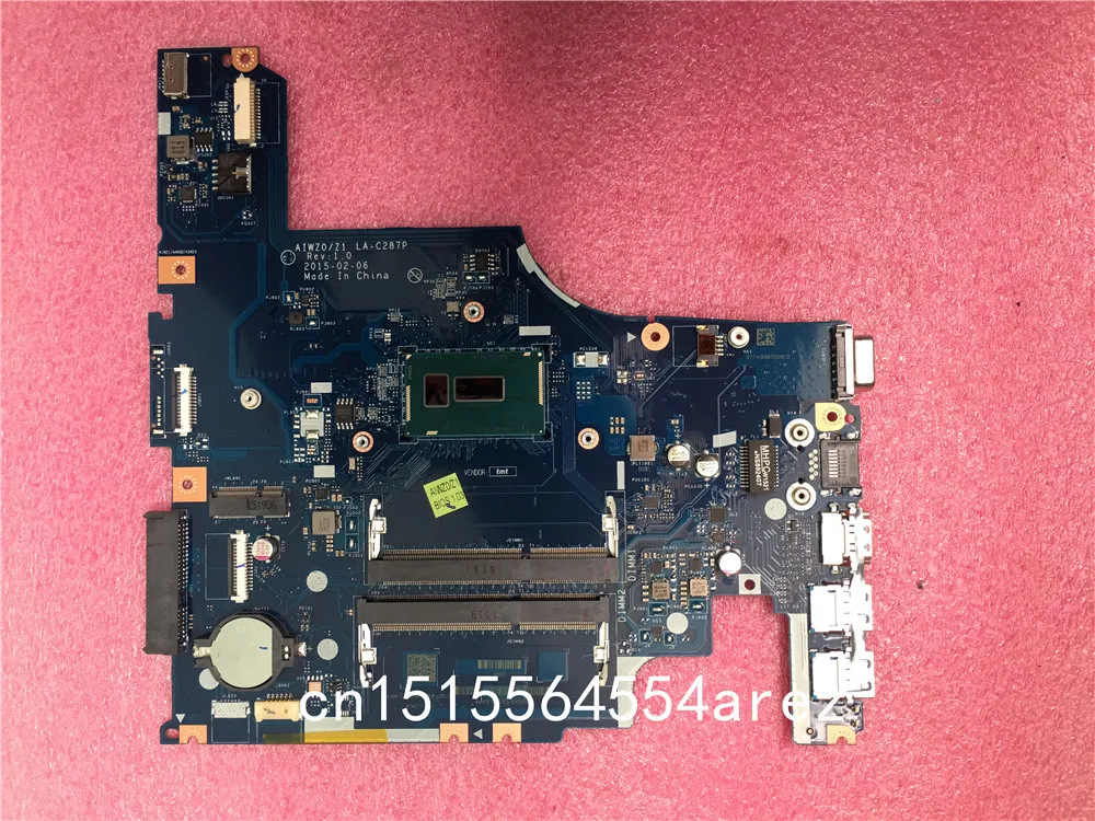Новый оригинальный ноутбук для Lenovo Z51-70 UMA материнская плата WIN I7 I7-5500 AIWZ0/Z1 LA-C287P 5B20J23620
Новый оригинальный ноутбук для Lenovo Z51-70 UMA материнская плата WIN I7 I7-5500 AIWZ0/Z1 LA-C287P 5B20J23620