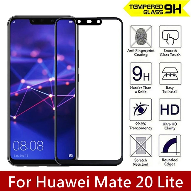 10PCS/Lot Tempered Glass For Huawei Mate 20 Lite Full Cover 9H Protective film Explosion-proof Screen Protector For Mate20 Lite
10PCS/Lot Tempered Glass For Huawei Mate 20 Lite Full Cover 9H Protective film Explosion-proof Screen Protector For Mate20 Lite