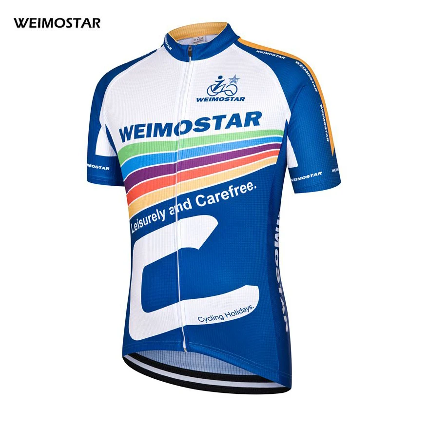 High Quality Summer Team Men's Cycling Jersey WEIMOSTAR Bike Bicycle Shirts Sports Shirts Top S-4XL
High Quality Summer Team Men's Cycling Jersey WEIMOSTAR Bike Bicycle Shirts Sports Shirts Top S-4XL