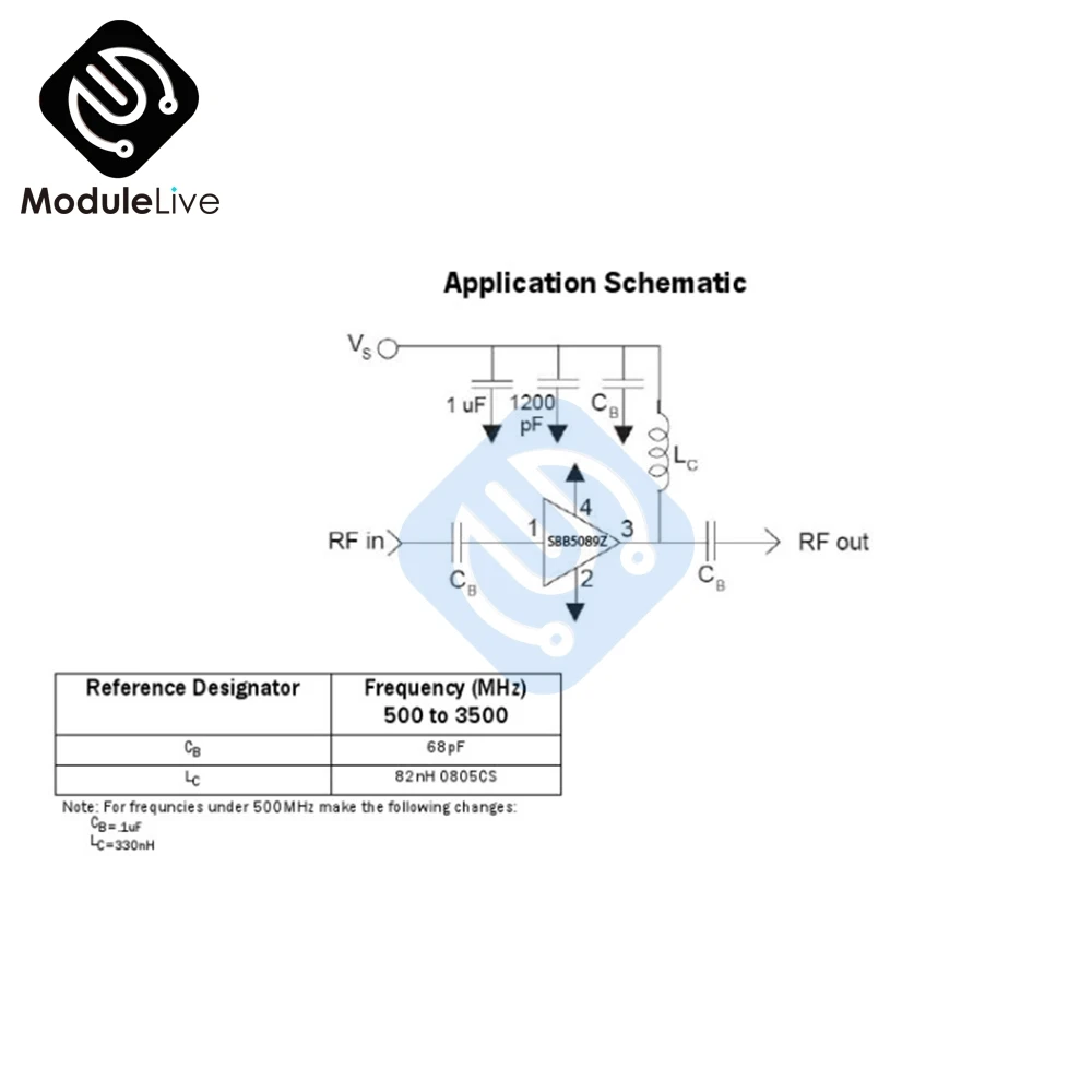 LNA 5 -6000MHz 5-6K Mhz Amplifier Module Gain 20dB RF Wide Band Low Noise Amplifier Board New
LNA 5 -6000MHz 5-6K Mhz Amplifier Module Gain 20dB RF Wide Band Low Noise Amplifier Board New