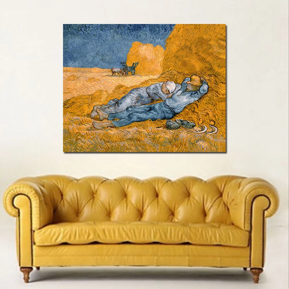 JQHYART People Rest from Work by Vincent Van Gogh Print Wall Art Oil Painting on Canvas Wall Painting Picture for Living Room
JQHYART People Rest from Work by Vincent Van Gogh Print Wall Art Oil Painting on Canvas Wall Painting Picture for Living Room