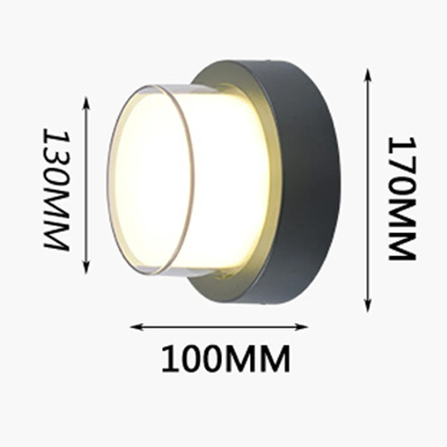 Thrisdar Nordic Waterproof Corridor Wall Lamps Outdoor Garden Balcony Porch Wall Light IP54 Aluminum Courtyard Fence Villa Light
Thrisdar Nordic Waterproof Corridor Wall Lamps Outdoor Garden Balcony Porch Wall Light IP54 Aluminum Courtyard Fence Villa Light