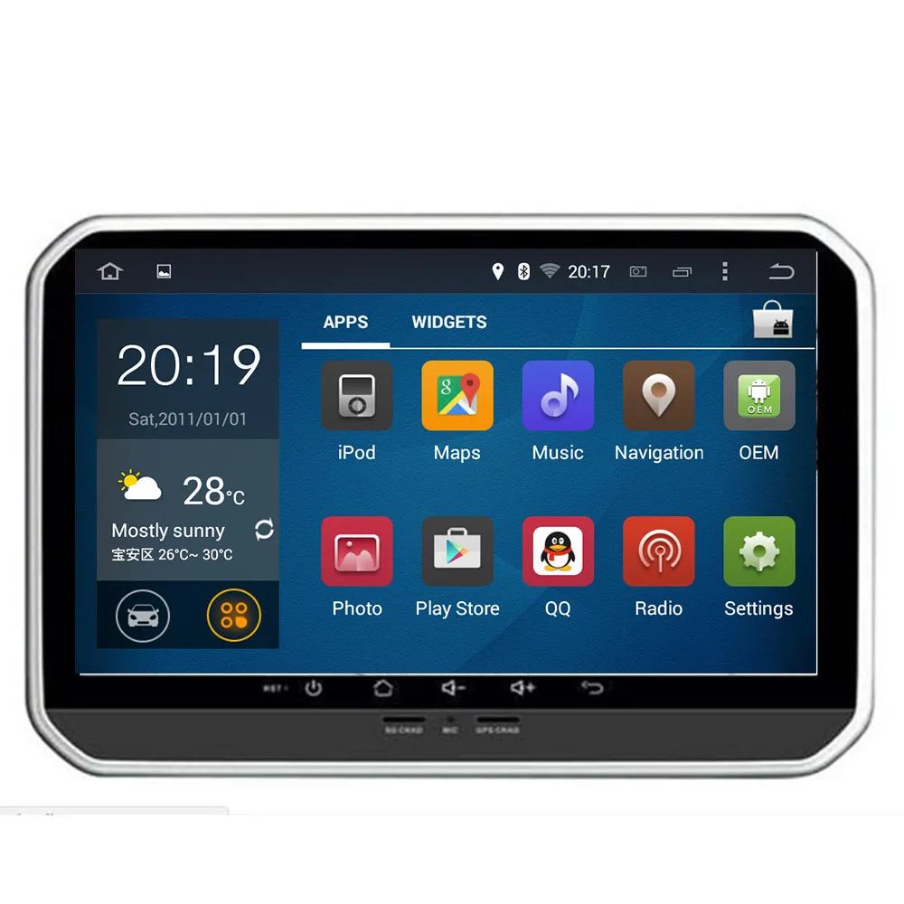 Android 10 2 din автомобильный dvd мультимедийный плеер для SUZUKI IGNIS 2016 2017 18 2019 радио gps