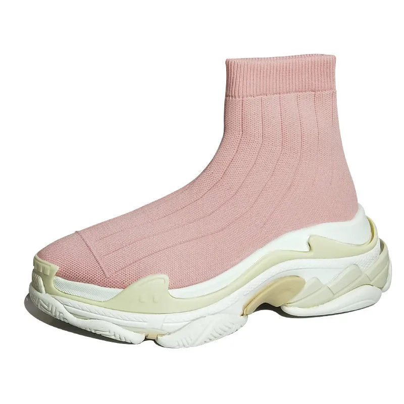 Fashion socks ankle boots sports shoes candy color pink blue yellow black stretch fabric women's casual shoes non-slip women's f
Fashion socks ankle boots sports shoes candy color pink blue yellow black stretch fabric women's casual shoes non-slip women's f