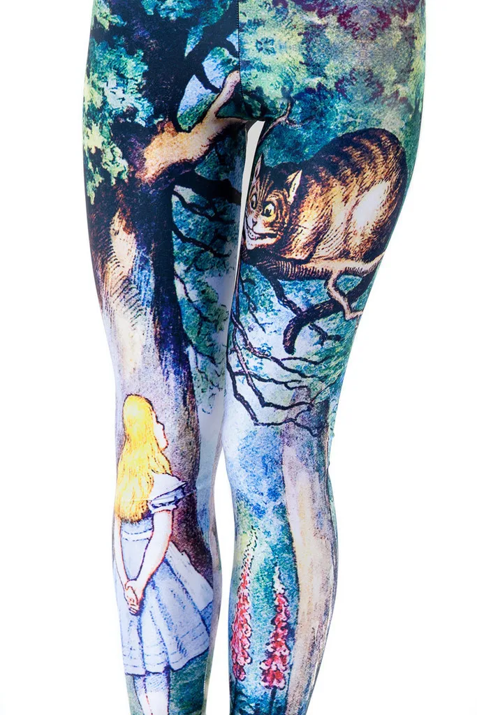 Fashion Women Alice's Adventure in Wonderland Leggings Slim Fit Thin Elastic Polyester Party Pants Casual Trousers Drop Shipping
Fashion Women Alice's Adventure in Wonderland Leggings Slim Fit Thin Elastic Polyester Party Pants Casual Trousers Drop Shipping