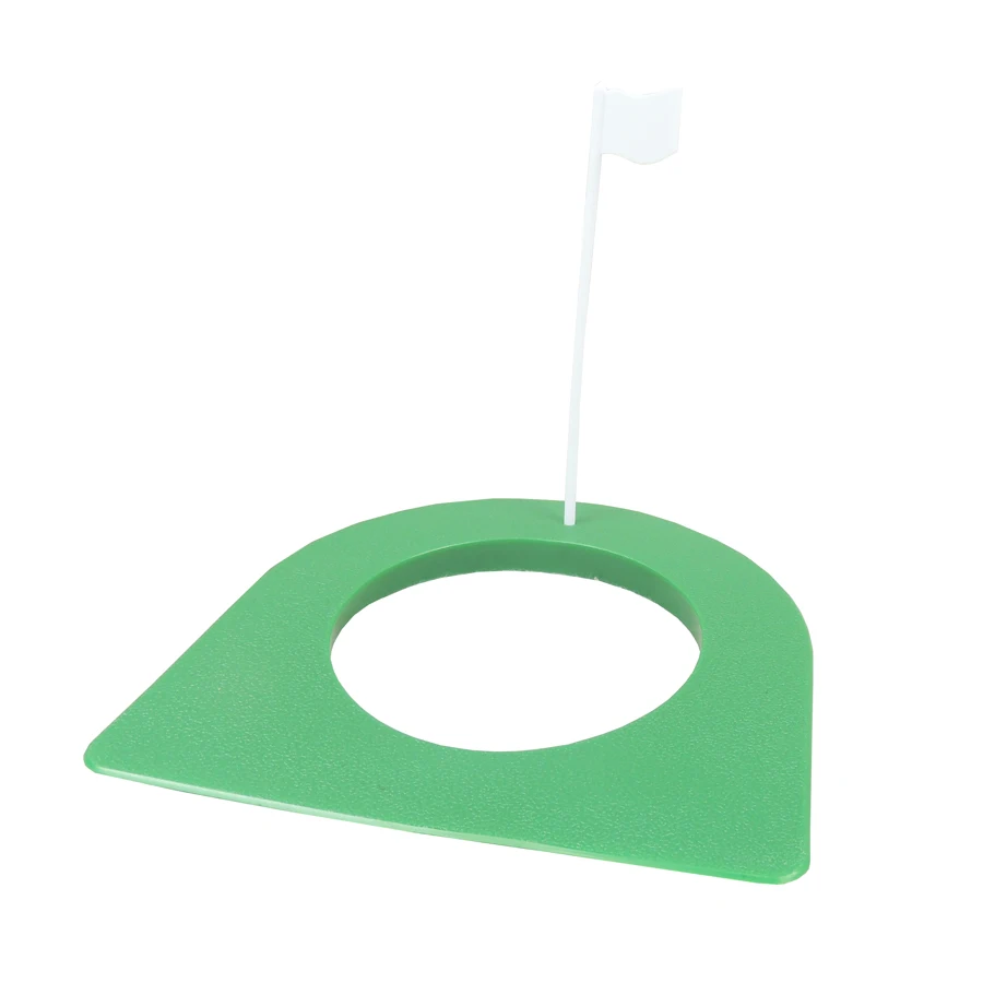 1 шт. пластиковая зеленая чашка для игры в гольф с флагом|putting green|golf traininggolf training aids
