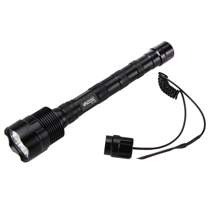VastFire Tactical 1200 LM 3 x Q5 Green/Red LED Flashlight Light Lamp Hunting Torch Portable Light for Outdoor
VastFire Tactical 1200 LM 3 x Q5 Green/Red LED Flashlight Light Lamp Hunting Torch Portable Light for Outdoor