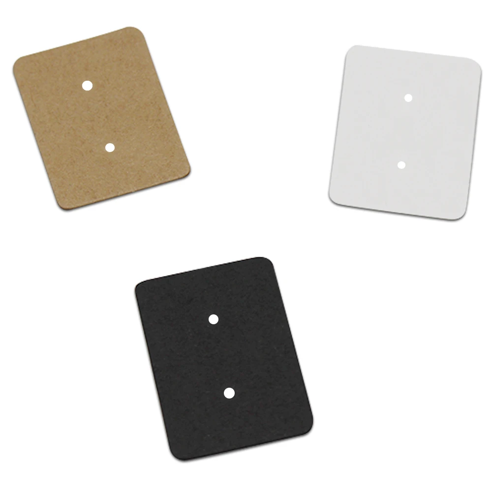 500Pcs/ Lot 2.5x3.5cm Jewelry Earring Ear Studs Hanging Holder Display Hang Paper Cardboard Cards Kraft Paper Package For Party
500Pcs/ Lot 2.5x3.5cm Jewelry Earring Ear Studs Hanging Holder Display Hang Paper Cardboard Cards Kraft Paper Package For Party