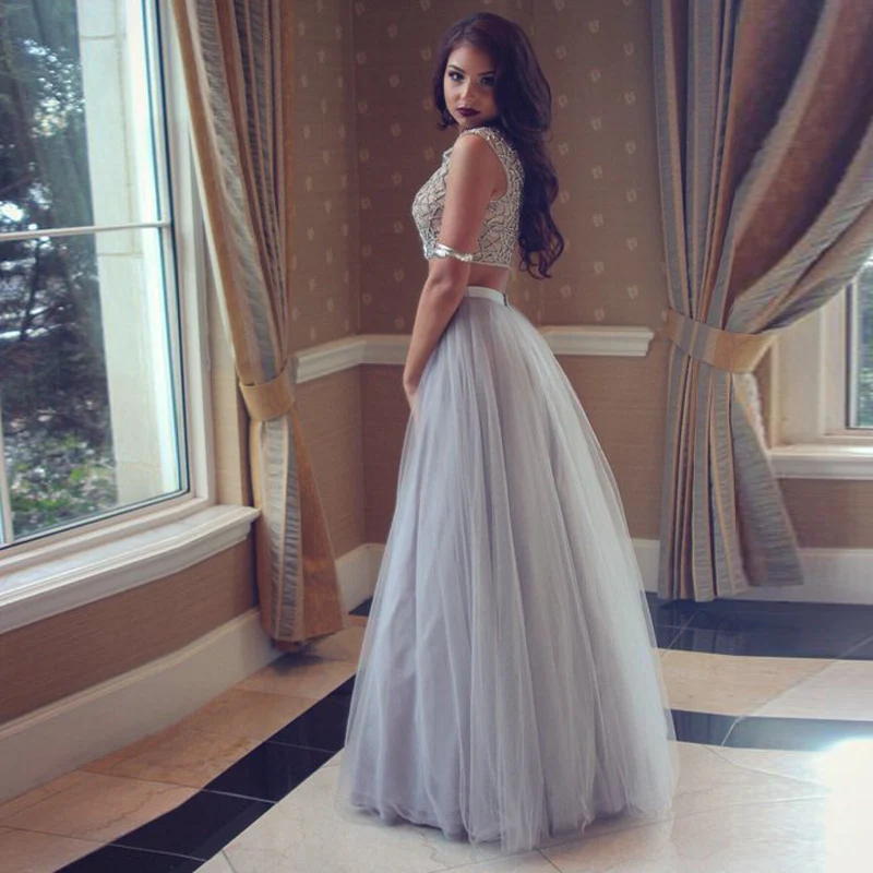 Smoking Gray Womens Prom Party Skirts Tulle Floor Length A-line Empire Custom Made Zipper Waist Party Maxi Skirt Vestidos Noiva
Smoking Gray Womens Prom Party Skirts Tulle Floor Length A-line Empire Custom Made Zipper Waist Party Maxi Skirt Vestidos Noiva