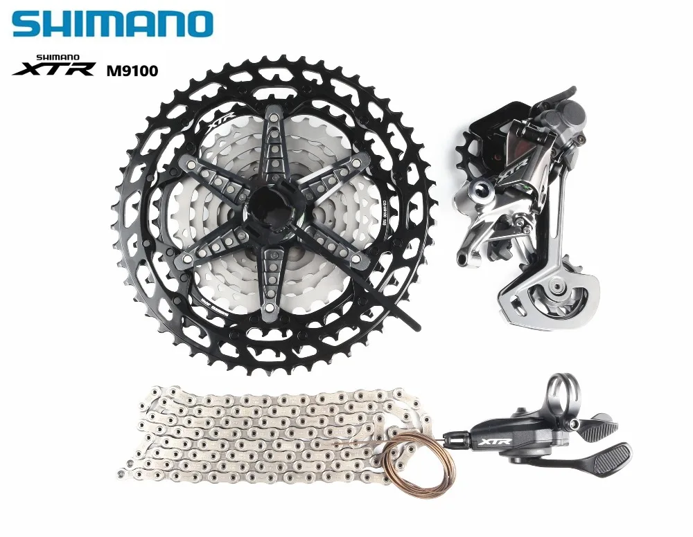 2018 Новая SHIMANO XTR и M9100 1x12 Скорость список групп MTB горный велосипед содержит рычаг
