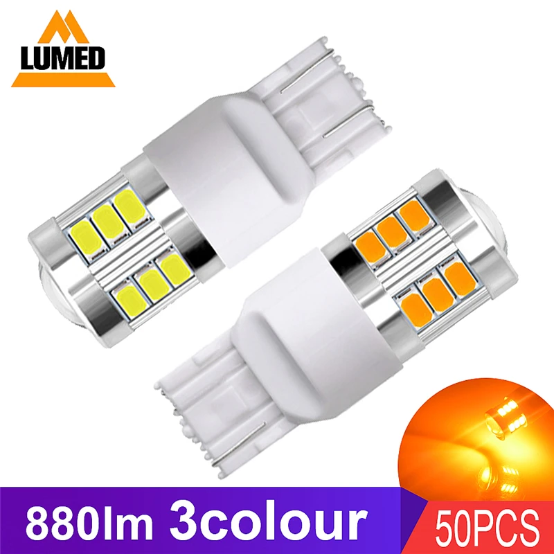 50x 7440 7443 LED T20 W21W Car LED Lights Stop Brake Reverse Lamp Turn Signal Light 18 5630 LED
50x 7440 7443 LED T20 W21W Car LED Lights Stop Brake Reverse Lamp Turn Signal Light 18 5630 LED