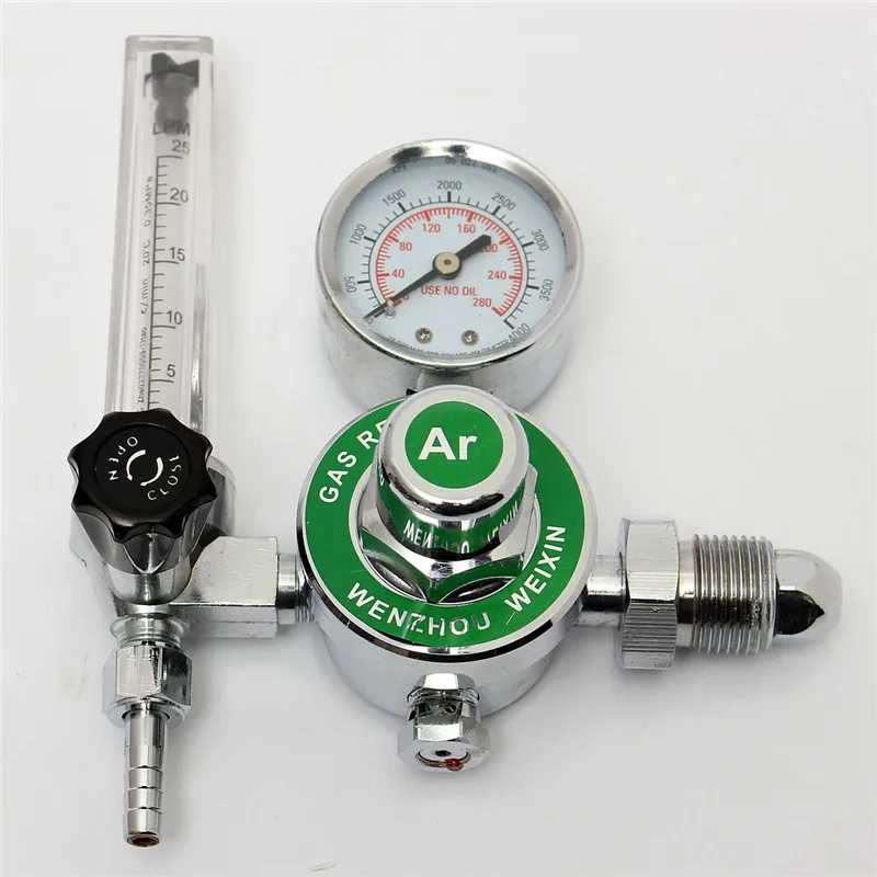 

2016 High Quality ARGON CO2 GAS MIG TIG FLOW METER WELDING WELD REGULATOR GAUGE FOR WELDER CGA580 FITS