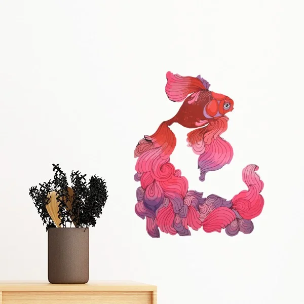 Lucky Fish Swimming Satified Sea Seaw Drawing Removable Wall Sticker Art Decals Mural DIY Wallpaper Room Decal
Lucky Fish Swimming Satified Sea Seaw Drawing Removable Wall Sticker Art Decals Mural DIY Wallpaper Room Decal