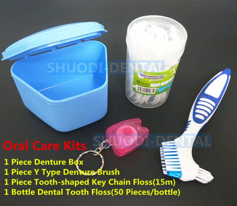 1 set Orthodontic Traveling Oral Cleaning Care Kits Denture Tooth Brush/Teeth Floss/Denture Box
1 set Orthodontic Traveling Oral Cleaning Care Kits Denture Tooth Brush/Teeth Floss/Denture Box