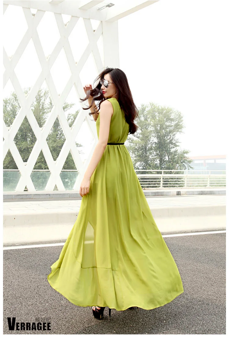 Women Elegant Solid Color Plus Size 3XS-10XL Maxi Summer Dress Ladies Sexy Sleeveless High Slit Long Chiffon dresses Vestido
Women Elegant Solid Color Plus Size 3XS-10XL Maxi Summer Dress Ladies Sexy Sleeveless High Slit Long Chiffon dresses Vestido