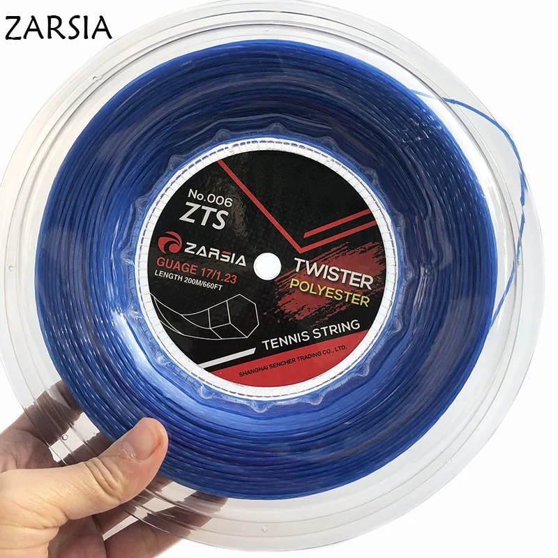 1 Reel Blue Genuine NEW ZARSIA Black Twist tennis String Reel tennis string,made in taiwan,Hexaspin twister polyester strings
1 Reel Blue Genuine NEW ZARSIA Black Twist tennis String Reel tennis string,made in taiwan,Hexaspin twister polyester strings