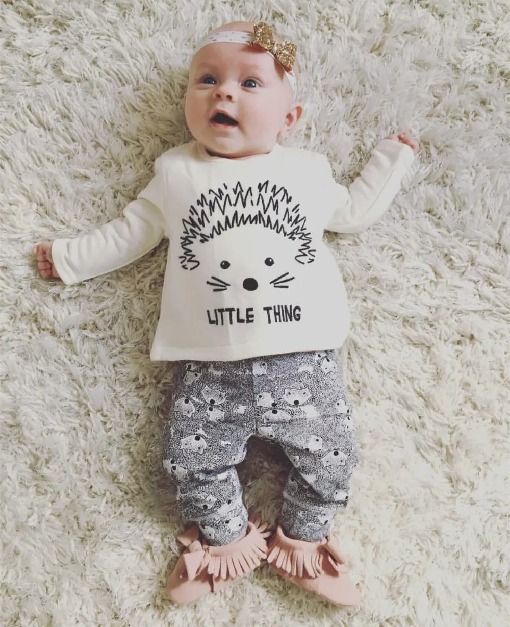 2019 Spring Baby Boy Girl Clothes Long Sleeve Top + Pants 2pcs Suit Baby Clothing Set Newborn Kids Clothing DS19
2019 Spring Baby Boy Girl Clothes Long Sleeve Top + Pants 2pcs Suit Baby Clothing Set Newborn Kids Clothing DS19
