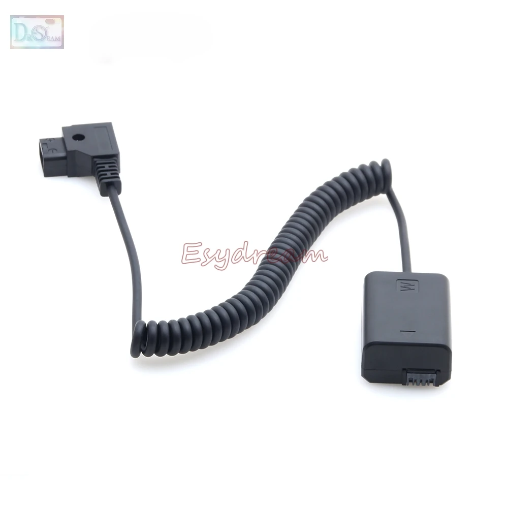 Bauer D Tap для NP FW50 пустышка батарея DC муфта питания спиральный кабель адаптер Anton Sony