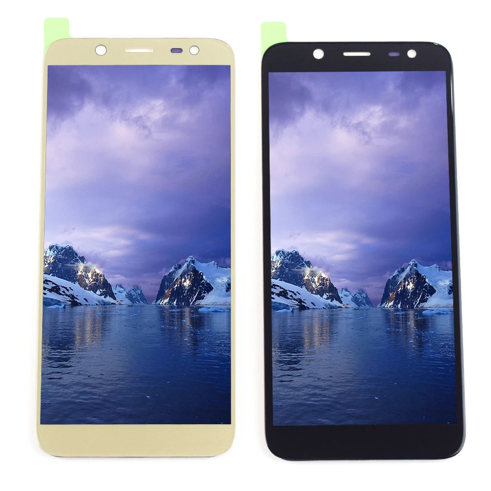 Для samsung Galaxy J6 J600 2018 J600F J600F/DS J600G/DS сенсорный экран дигитайзер панель Стекло + ЖК