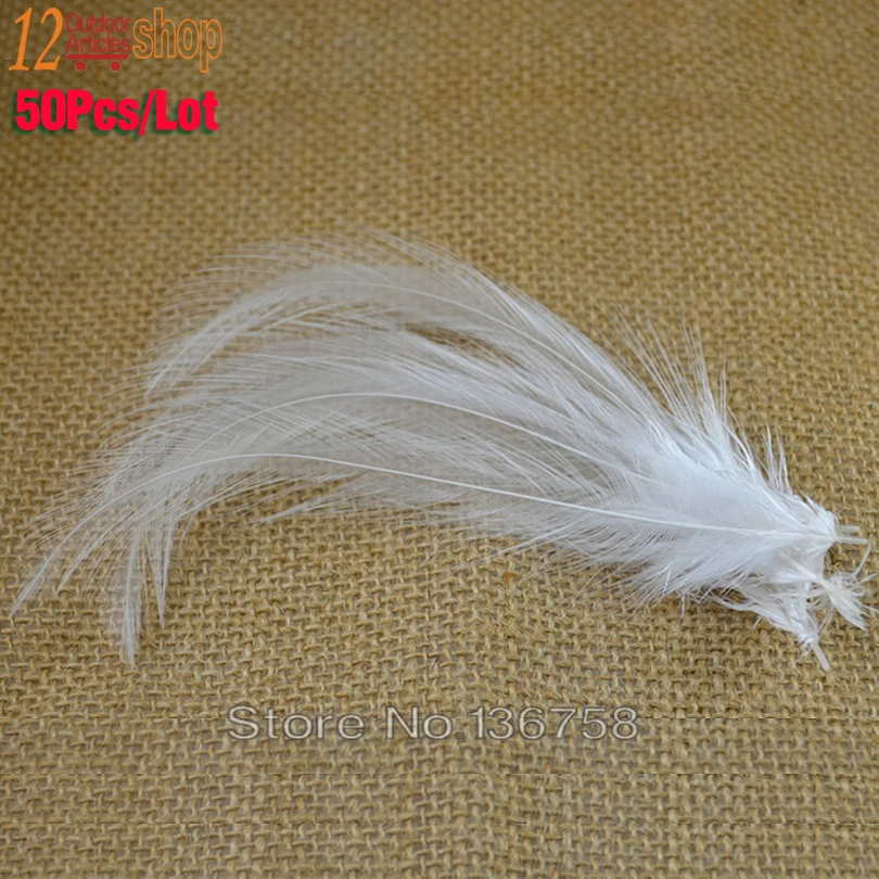 MNFT 50pcs/lot Cream White Necks Fly Tying Material Hen Feather Hackle Making Marabou Hairs For Fly Fishing
MNFT 50pcs/lot Cream White Necks Fly Tying Material Hen Feather Hackle Making Marabou Hairs For Fly Fishing