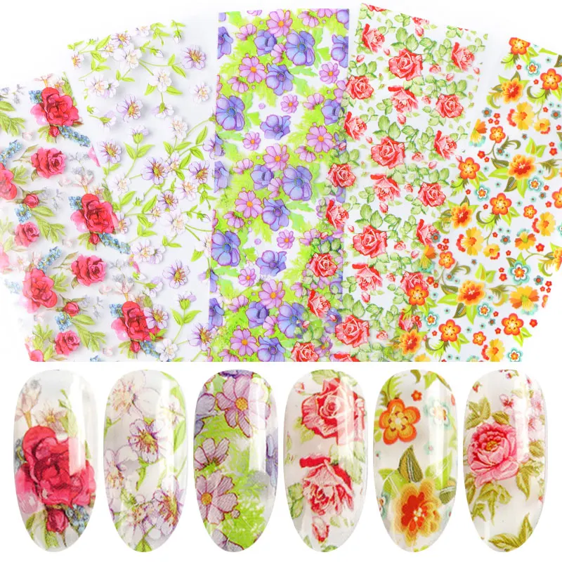 HNUIX 10 colours Nail Leaf Stickers Varnish Mix Rose Flower Transfer Foil Nails Decal Cursors For Nail Art Decoration Manicure D
HNUIX 10 colours Nail Leaf Stickers Varnish Mix Rose Flower Transfer Foil Nails Decal Cursors For Nail Art Decoration Manicure D