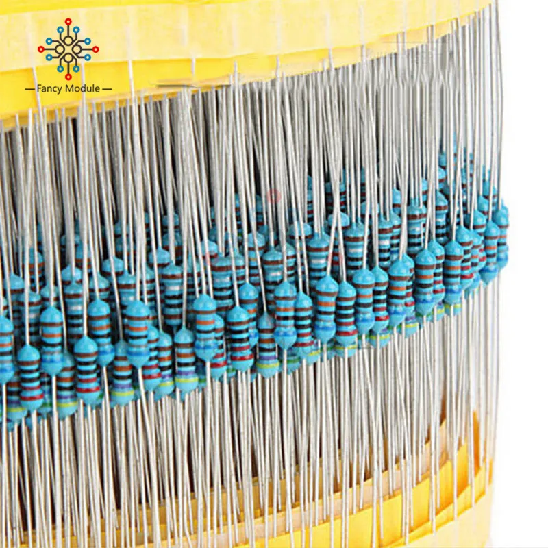 1 Pack 400Pcs 1/4w Resistance 1% Metal Film Resistor Resistance Assortment Kit Set 20 kinds Each 20Pcs
1 Pack 400Pcs 1/4w Resistance 1% Metal Film Resistor Resistance Assortment Kit Set 20 kinds Each 20Pcs