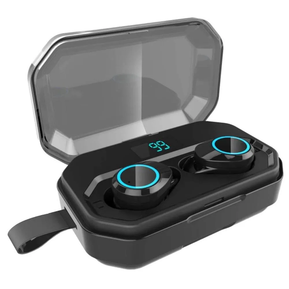 Беспроводные Bluetooth-наушники TWS 5,0, 3D стереонаушники с зарядным устройством и дисплеем питания
Беспроводные Bluetooth-наушники TWS 5,0, 3D стереонаушники с зарядным устройством и дисплеем питания