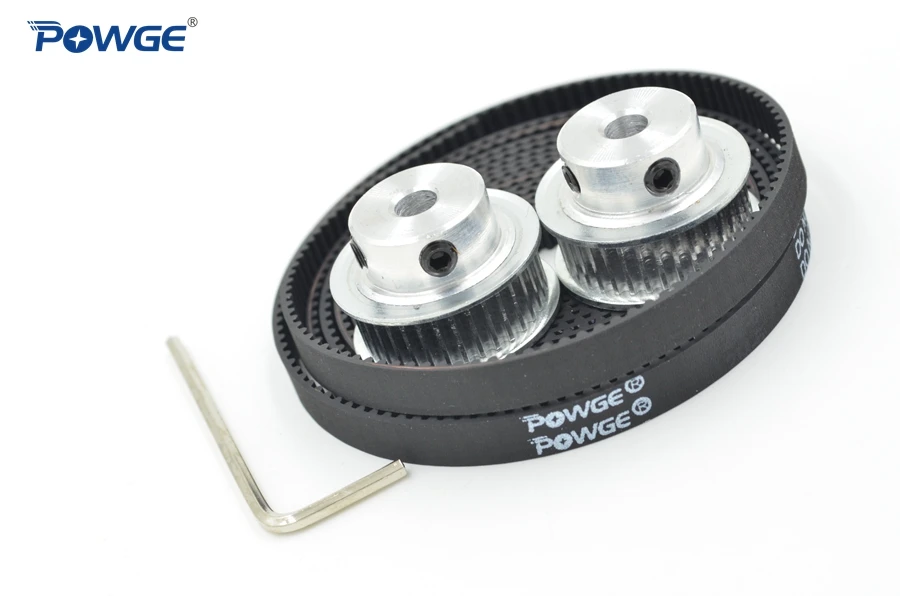 POWGE 2pcs 36 teeth GT2 Synchronous Pulley Bore 5mm 6.35mm 8mm + 2Meters width 9mm GT2 open Timing Belt 2GT pulley 36T 36Teeth
POWGE 2pcs 36 teeth GT2 Synchronous Pulley Bore 5mm 6.35mm 8mm + 2Meters width 9mm GT2 open Timing Belt 2GT pulley 36T 36Teeth