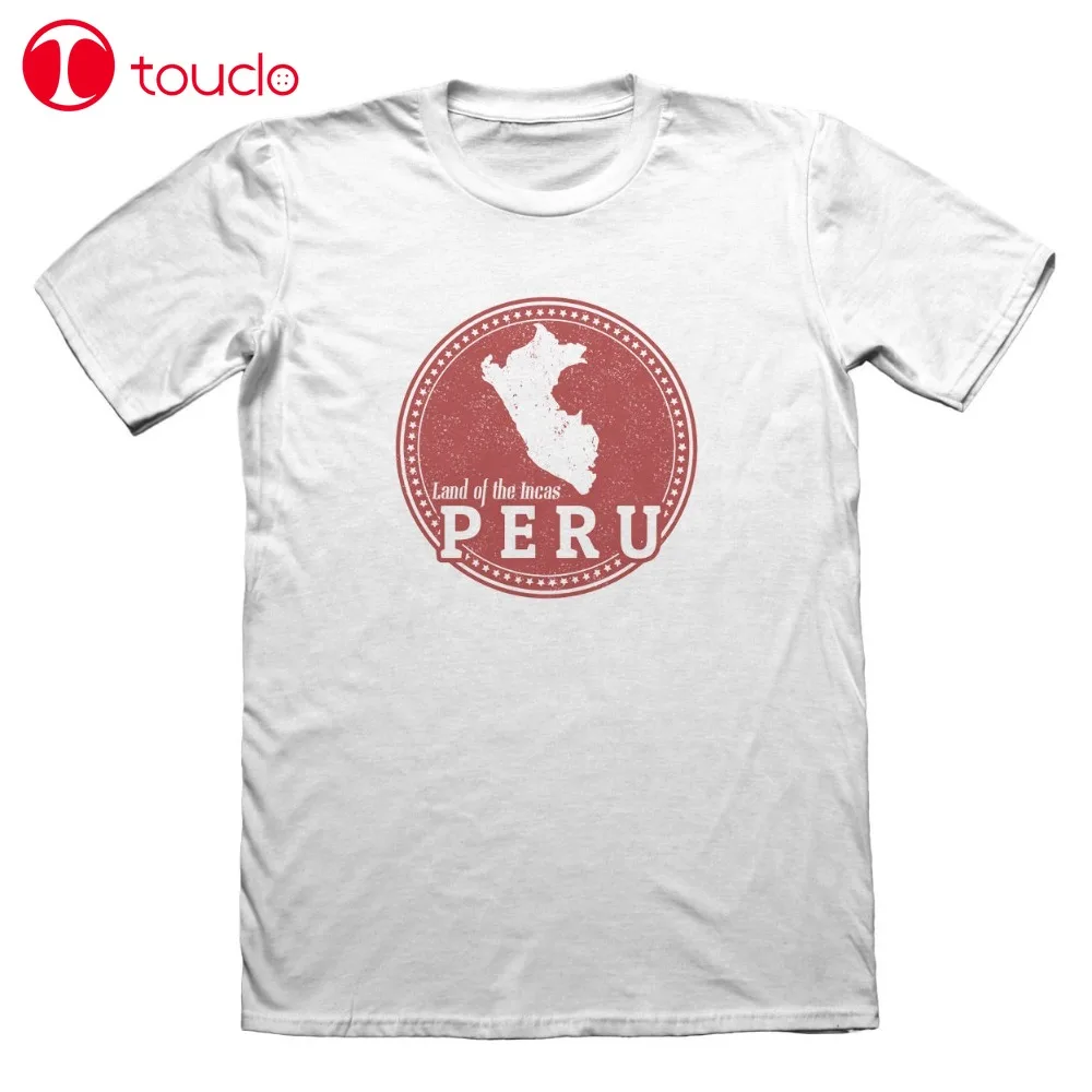 Футболка с круглым вырезом Land Of Incas Peru забавная Мужская футболка капюшоном в