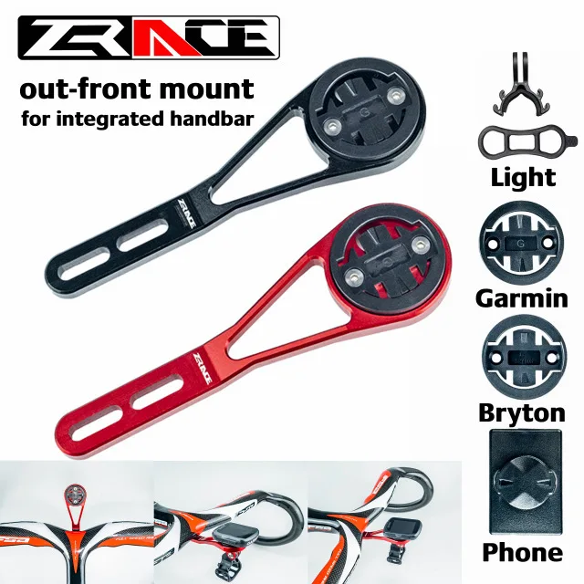 ZRACE Bicycle Computer Out front Mount Holder for integrated handbar, iGPSPORT Garmin Bryton GoPro Mobile phone Spotlight
ZRACE Bicycle Computer Out front Mount Holder for integrated handbar, iGPSPORT Garmin Bryton GoPro Mobile phone Spotlight
