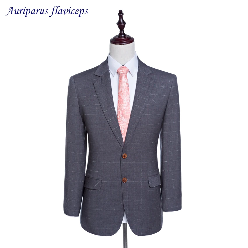 2019 Gray Jacket Groom Tuxedos Damier Check Blazer 2 Buttons Jacket As Men Clothes Custom Made Suit Jacket1 Piece
2019 Gray Jacket Groom Tuxedos Damier Check Blazer 2 Buttons Jacket As Men Clothes Custom Made Suit Jacket1 Piece