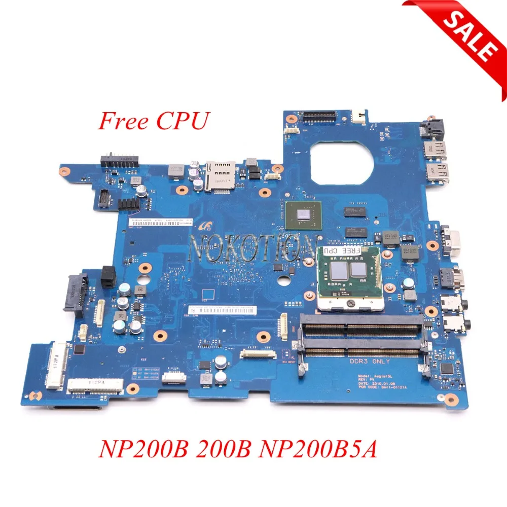NOKOTION BA92-07712A BA92-07712B BA41-01527A Mainboard For samsung NP-200B 200B NP200B5A laptop motherboard GT315M HM55 free cpu
NOKOTION BA92-07712A BA92-07712B BA41-01527A Mainboard For samsung NP-200B 200B NP200B5A laptop motherboard GT315M HM55 free cpu