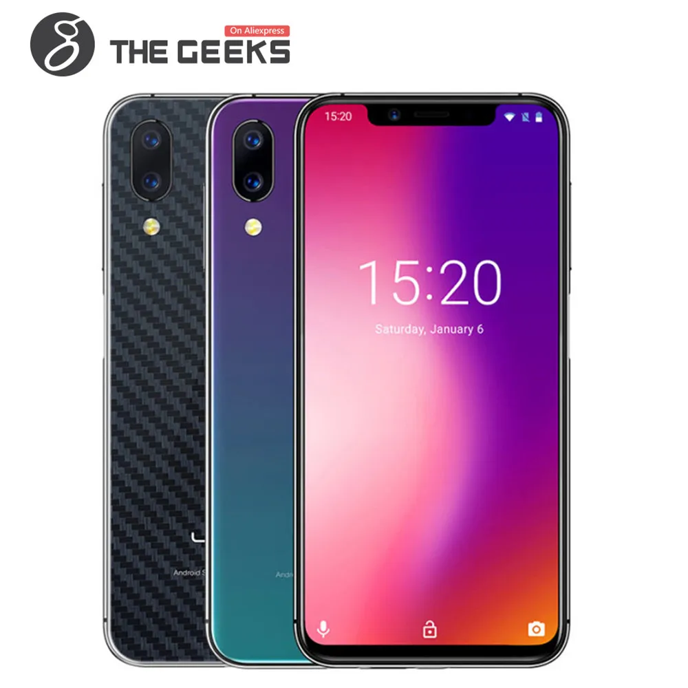 Глобальная версия UMIDIGI ONE 5 9 "fullsurface мобильный телефон Android 8 1 P23 Octa Core 4 Гб