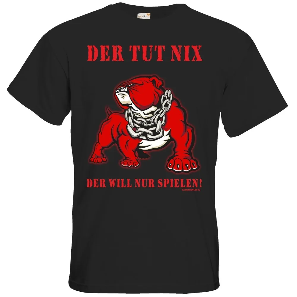 2019 New Summer Men Hot Sale Fashion Getshirts Geschenke - T-Shirt - Hunde - Pitbull Bulldog Der Will O-Neck Tops Tee Shirts
2019 New Summer Men Hot Sale Fashion Getshirts Geschenke - T-Shirt - Hunde - Pitbull Bulldog Der Will O-Neck Tops Tee Shirts