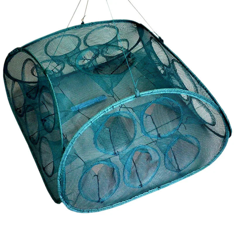 2019 NEW Folding 21 Hole Fishing Net Minnow Shrimp Cage Nylon Foldable Crab Fish Trap Cast Net Cast Fishing Network
2019 NEW Folding 21 Hole Fishing Net Minnow Shrimp Cage Nylon Foldable Crab Fish Trap Cast Net Cast Fishing Network