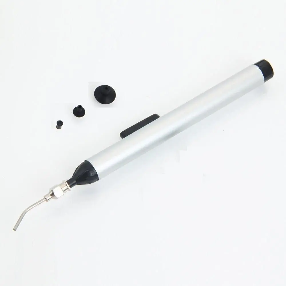 FFQ 939 Vacuum Sucking Pen Pencil L7 IC Easy Pick Picker Up Tool 3 Suction Headers SMD SMT Hand Tool Temperature Sensor Chip
FFQ 939 Vacuum Sucking Pen Pencil L7 IC Easy Pick Picker Up Tool 3 Suction Headers SMD SMT Hand Tool Temperature Sensor Chip