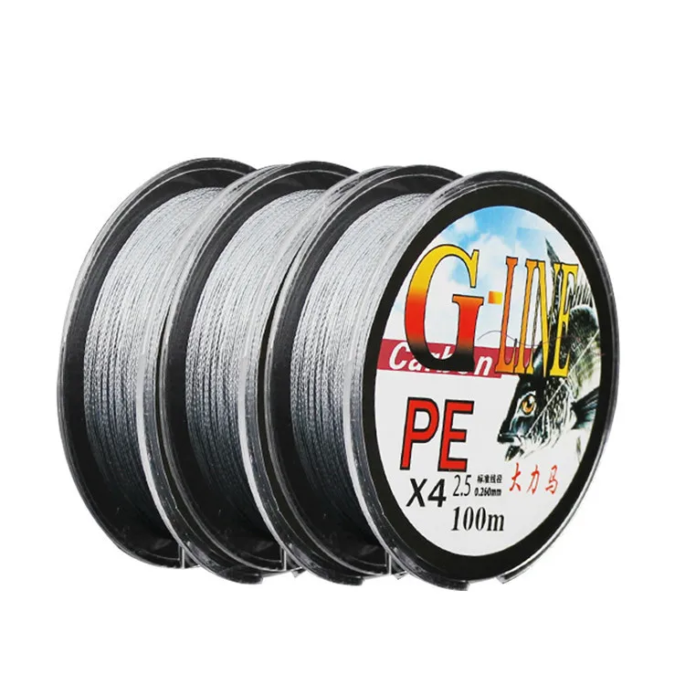 4 Strands 6-80LB PE Braided Fishing Line Rope Fishing Wire For Lure Multifilament Line German Raw Materials Goods for Fishing
4 Strands 6-80LB PE Braided Fishing Line Rope Fishing Wire For Lure Multifilament Line German Raw Materials Goods for Fishing