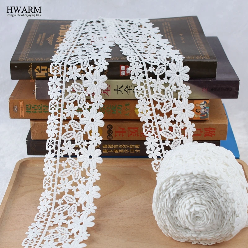 white african lace fabric ribbon wedding decoration trim DIY 2yard Milk lace new water-soluble lacefabric curtain skirt accessor
white african lace fabric ribbon wedding decoration trim DIY 2yard Milk lace new water-soluble lacefabric curtain skirt accessor